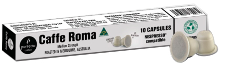 Cà phê viên nén Roma Capsules (10 viên/hộp)