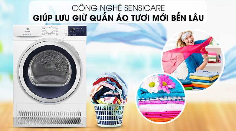 Hệ thống SensiCare giúp bảo vệ sợi vải