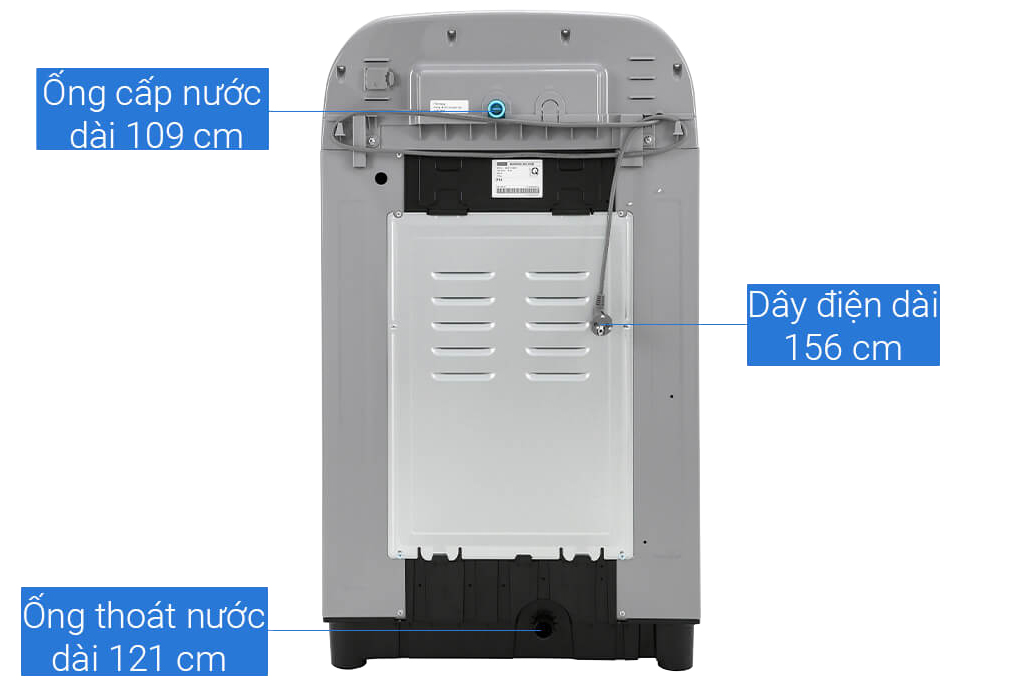 Máy giặt Samsung Inverter 9kg WA90T5260BY/SV