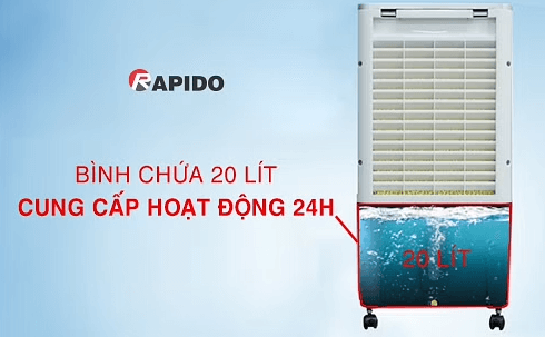 Bình chứa nước 20 lít, có thang đo mực nước tiện lợi