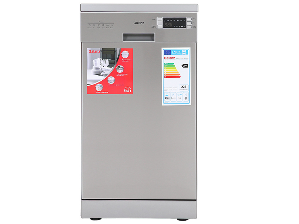 Máy rửa chén độc lập có sấy Galanz W45A3A401S-0E1(SS) 11 bộ