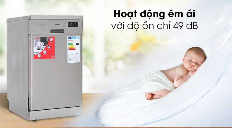 Galanz W45A3A401S-0E1(SS) hoạt động êm ái, ổn định