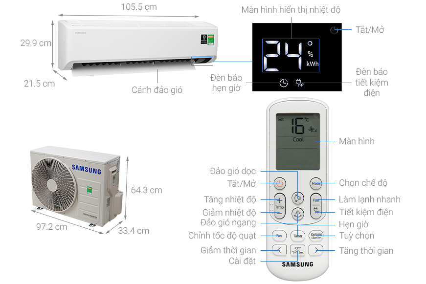 Máy lạnh Samsung 