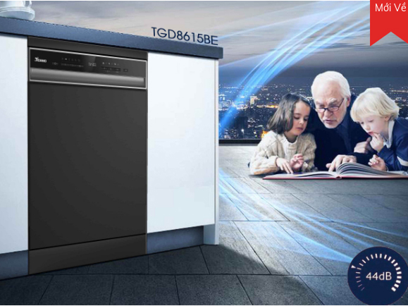 Máy Texgio TGD8615BE có độ ồn thấp