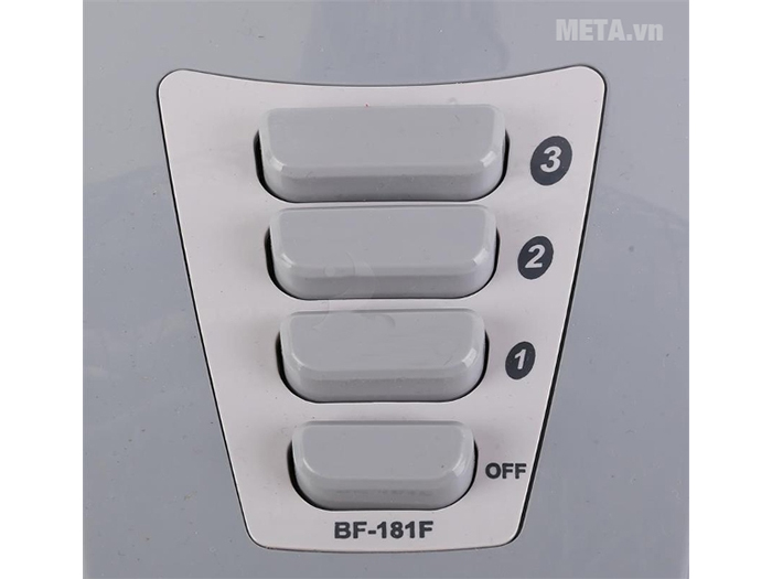 Quạt quỳ Benny BF181F (màu ghi)