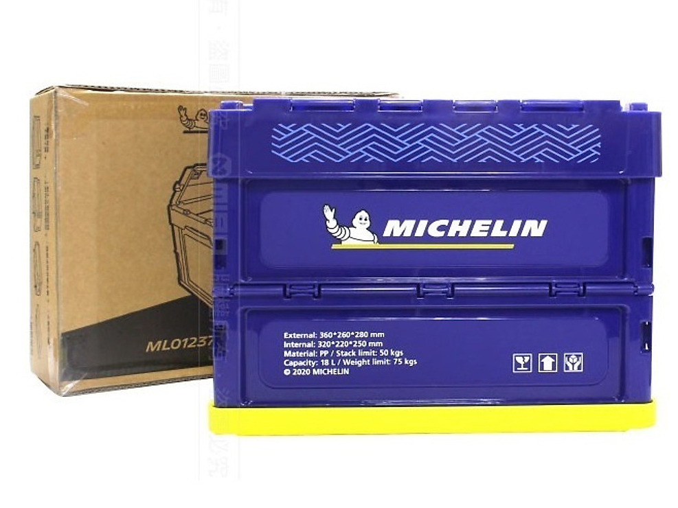 Thùng lưu trữ gấp gọn trên ô tô Michelin