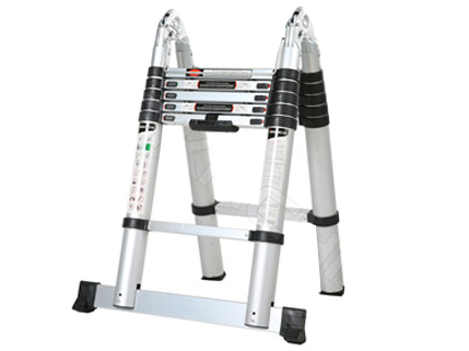 Thang nhôm rút chữ A Hakachi HM-14CP