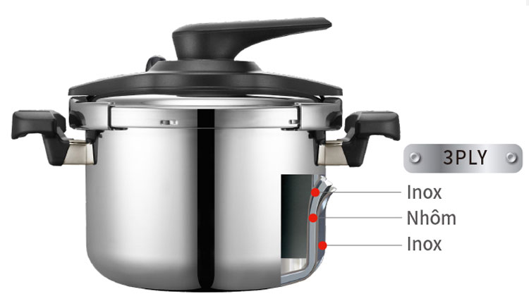 nồi áp suất inox  