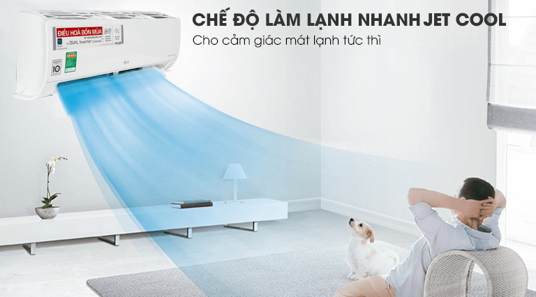 Làm lạnh tức thì với chế độ Jet Cool