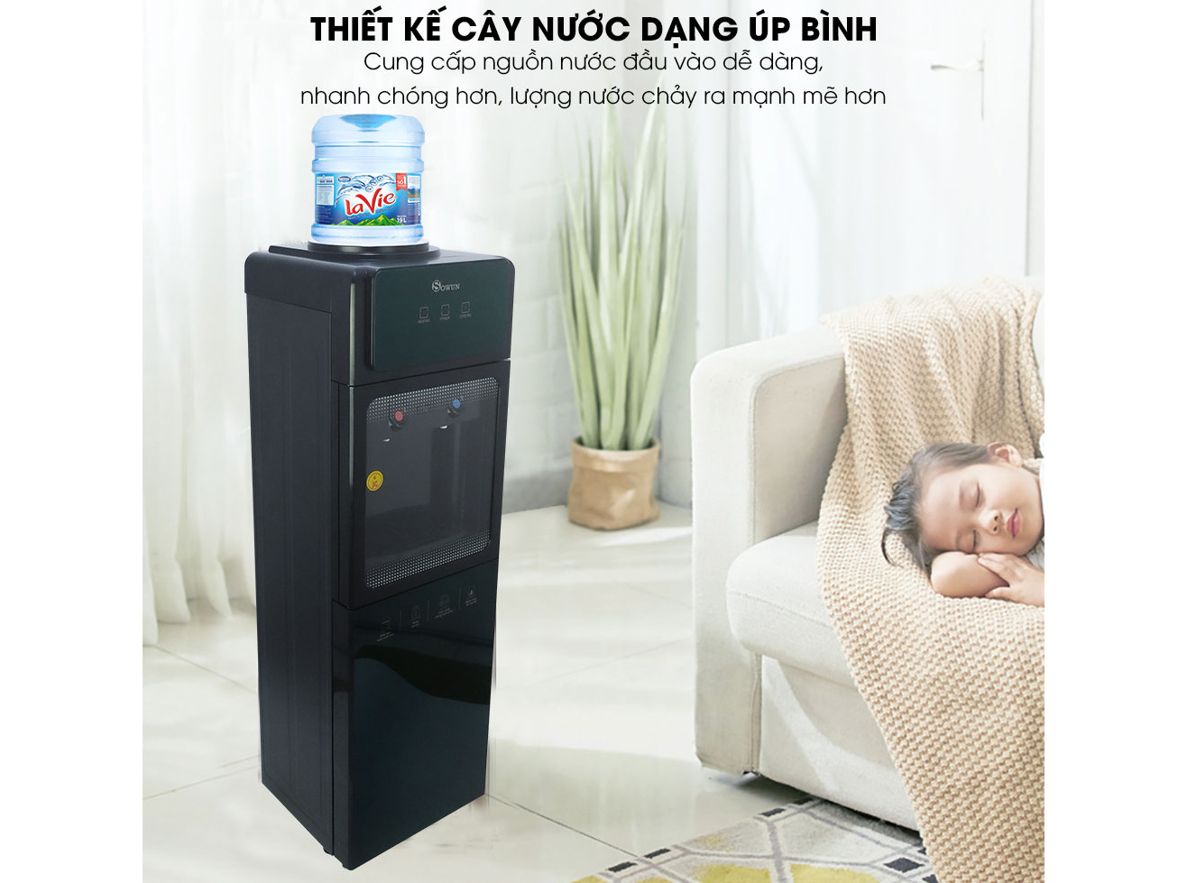 Cây nước nóng lạnh Sowun SW 9969