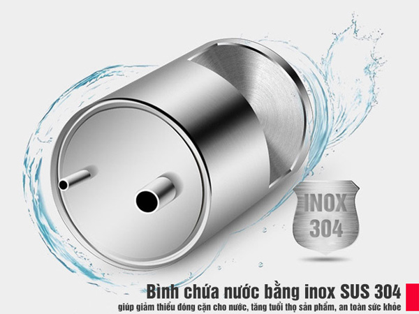 Bình giữ nước làm bằng inox 304