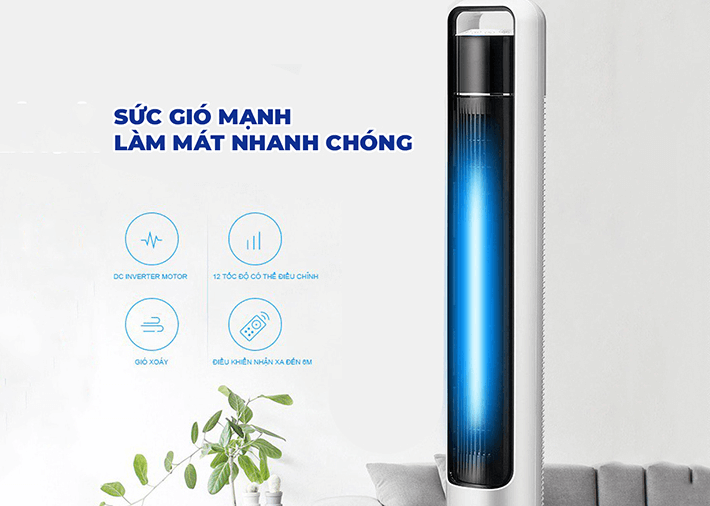 Công suất quạt Tiross TS9182 là 35W làm mát cực nhanh