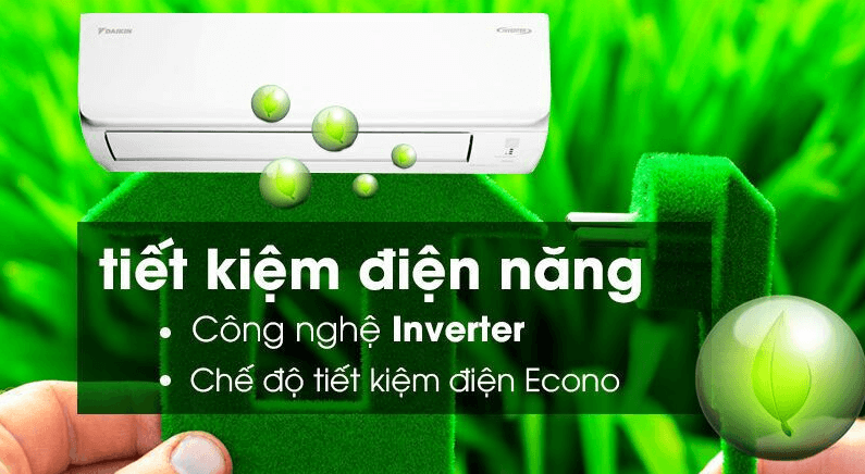 Công nghệ Inverter tiết kiệm điện năng hiệu quả