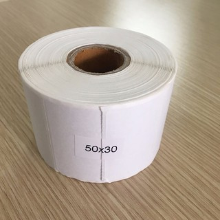 giấy decal in tem mã vạch khổ 50 x 30 mm