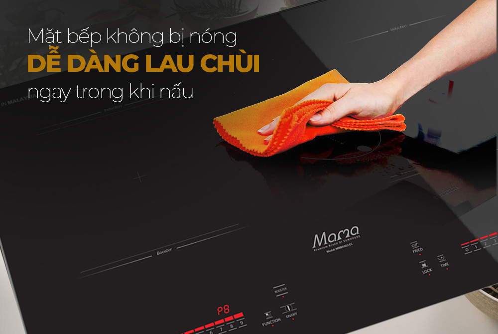 Mặt kính chịu lực tốt, chống sốc nhiệt