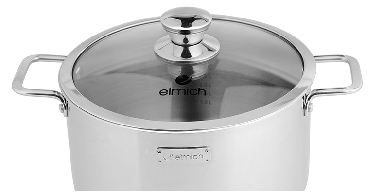 Elmich EL-2108OL rất nổi bật với màu bạc sang trọng