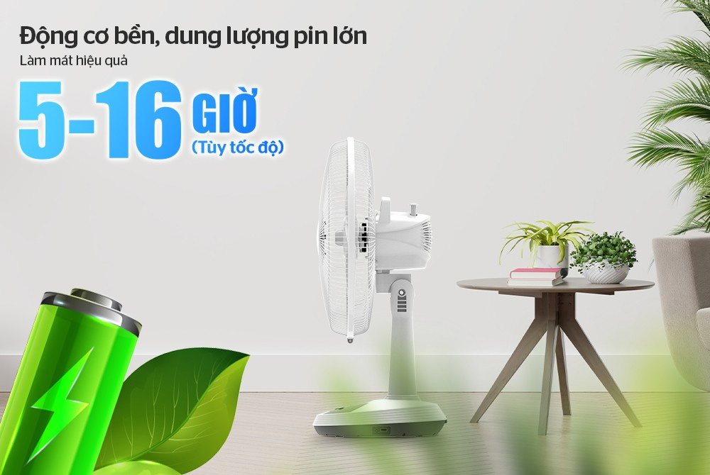 Thời lượng sử dụng pin lâu dài