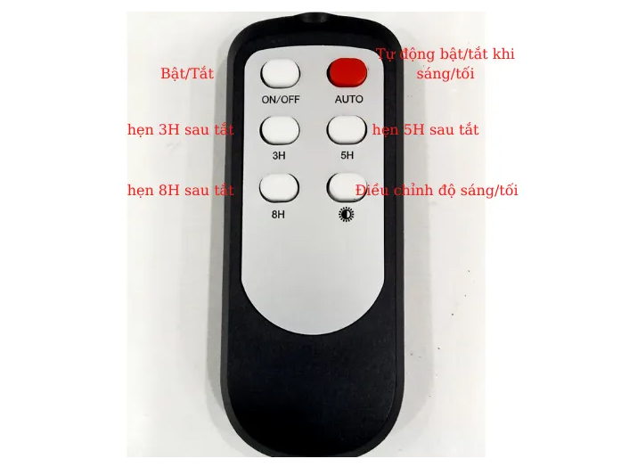 Đèn đường năng lượng mặt trời MK-662400  