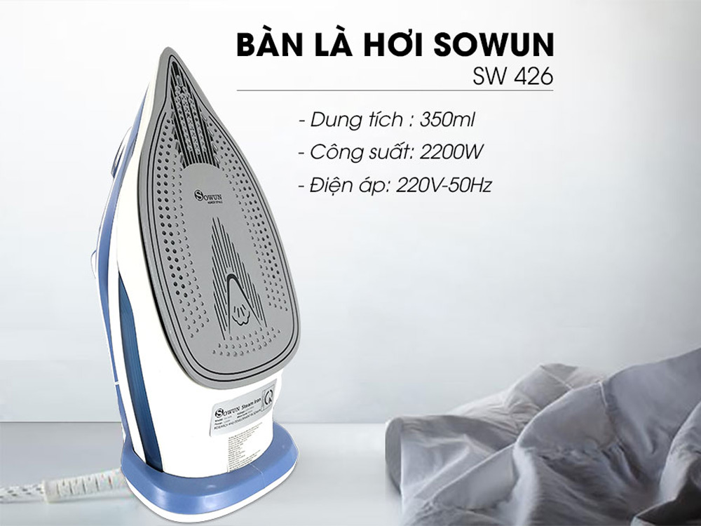 Ưu điểm nổi bật của bàn là Sowun