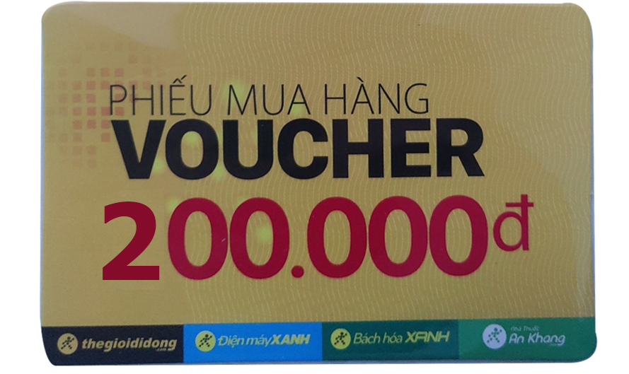 Voucher mua hàng 200.000đ