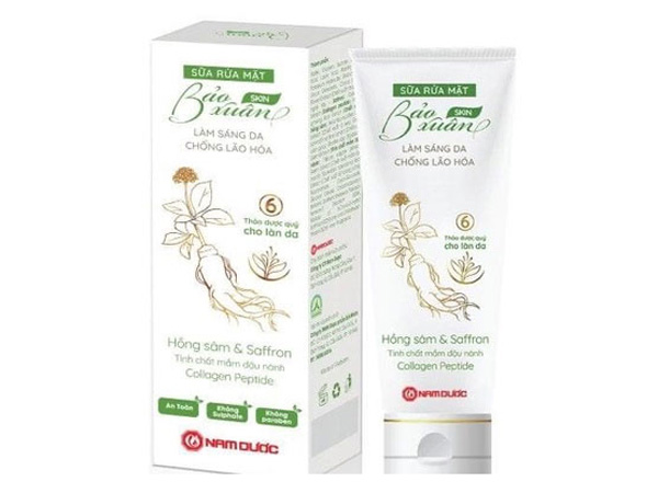 Sữa rửa mặt thảo dược Bảo Xuân Skin (50g)
