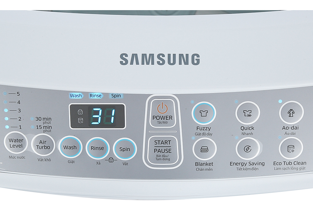 Máy giặt Samsung 9kg WA90H4200SG/SV