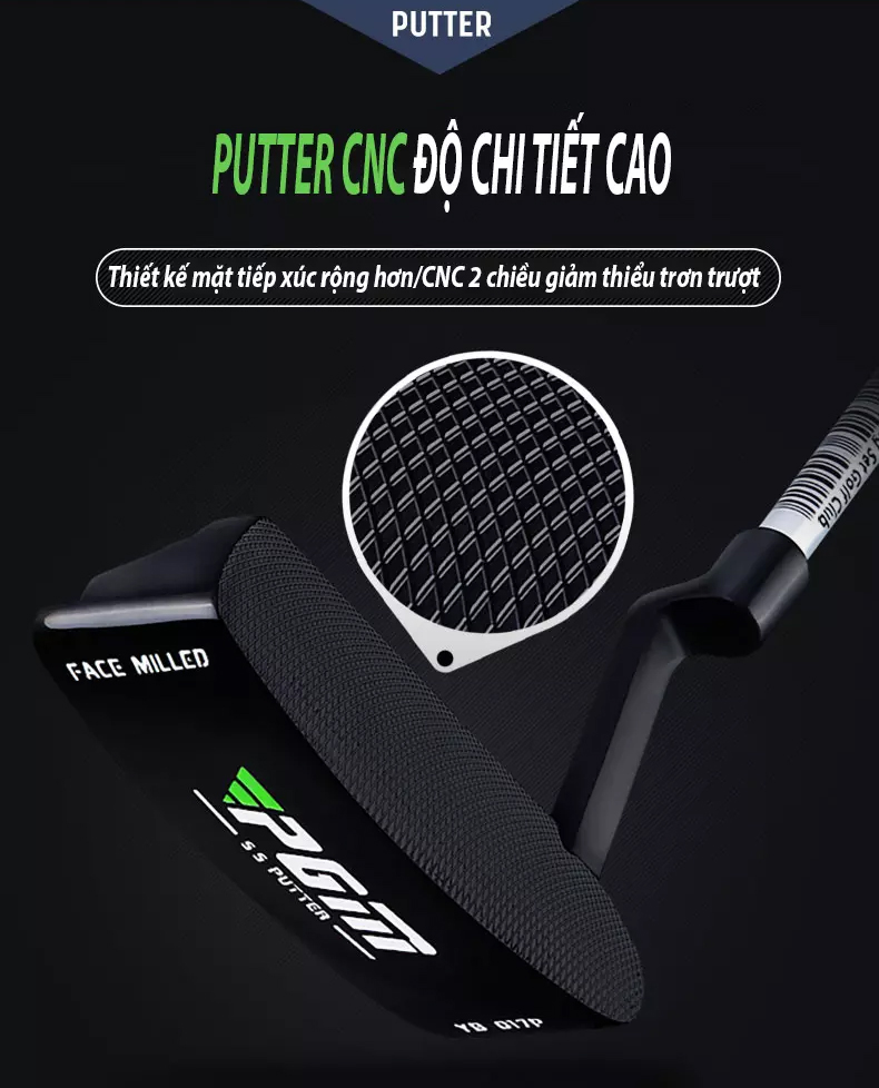 Gậy Putter cắt bằng công nghệ CNC