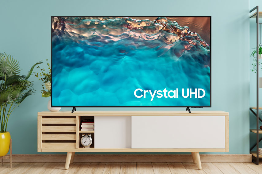 Smart Tivi Samsung 4K Crystal UHD 50 inch UA50BU8000KXXV