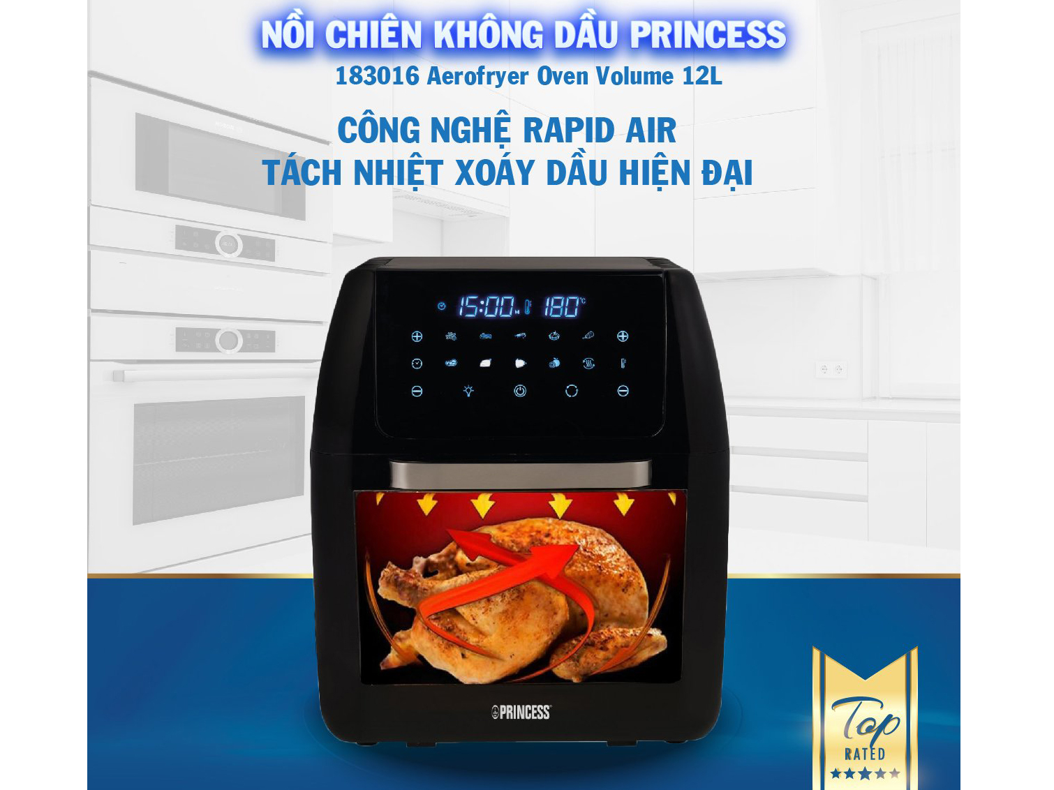 Nồi chiên không dầu đa năng 