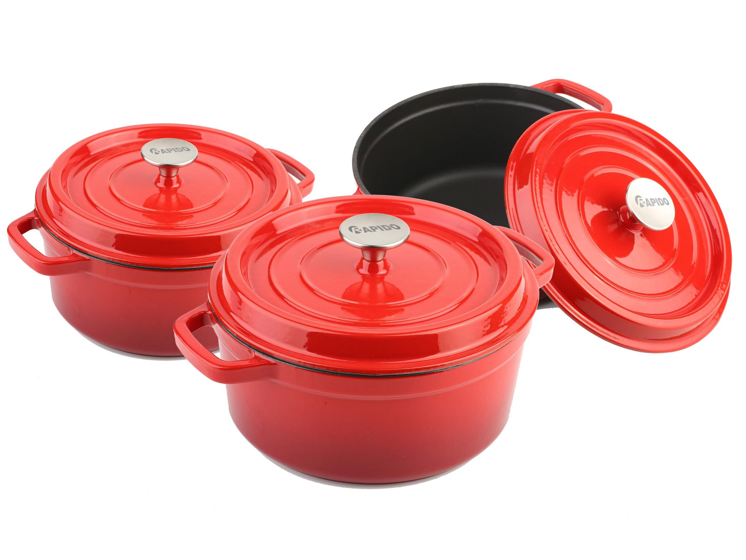 Nồi gang đúc tráng men Rapido RK22-RD (22cm)