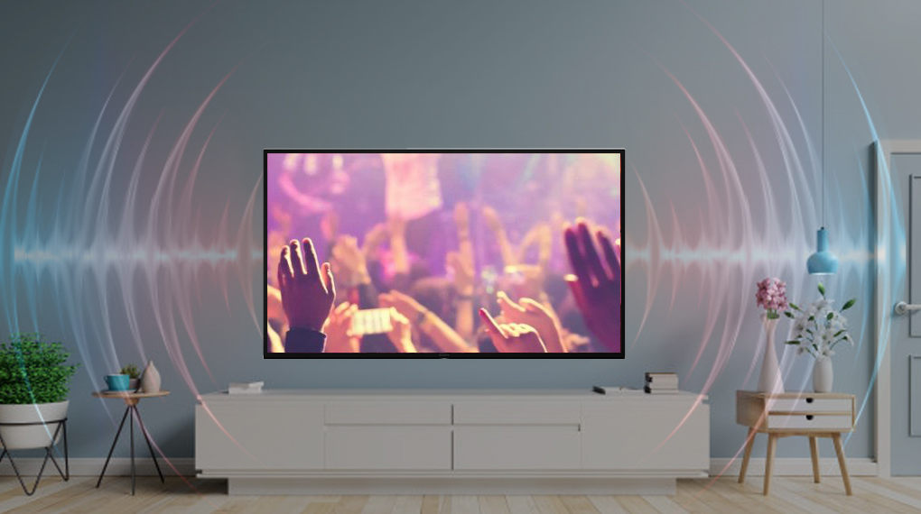 Tivi Sony KD-55X75K kiến tạo âm thanh 3D ấn tượng