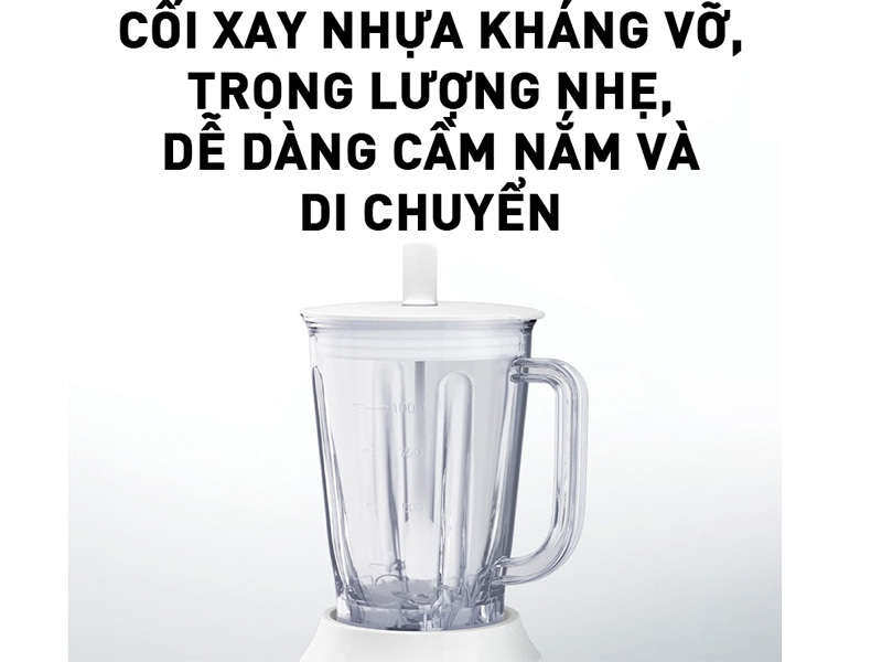 Cối xay làm từ nhựa cao cấp an toàn với sức khỏe