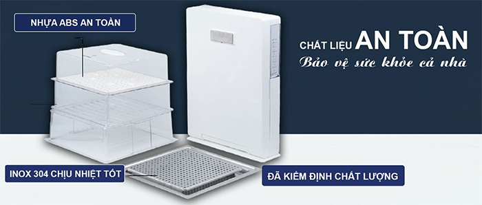 Chất liệu máy hấp điện PW-2324