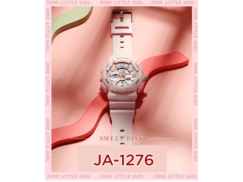 Đồng hồ nữ JA-1276 Julius Hàn Quốc thể thao chống thấm nước