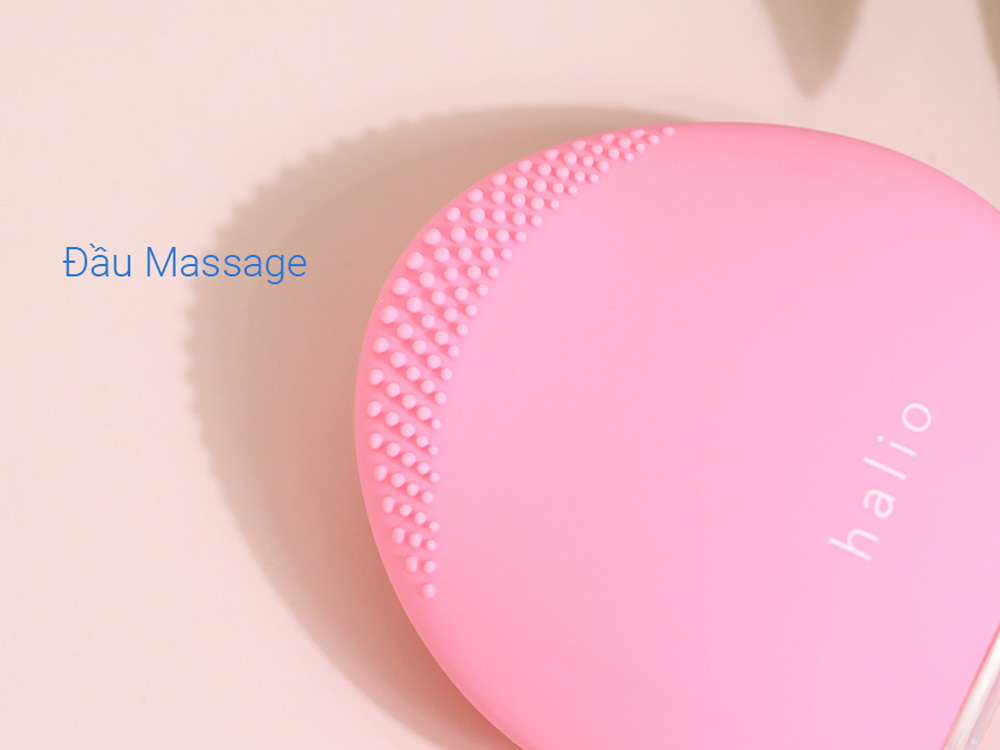 Đầu massage làm bằng silicon siêu mềm, an toàn với làn da