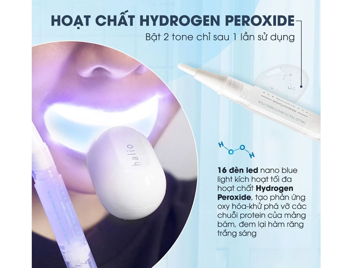 Halio Blue Light Professional Teeth Whitening Enhancer