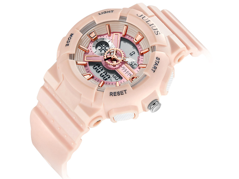 Đồng hồ nữ JA-1276 Julius Hàn Quốc thể thao chống thấm nước