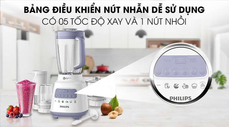 Máy xay sinh tố HR2223