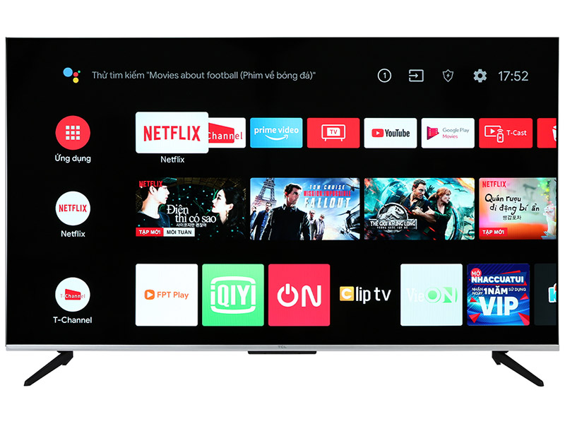 Google Tivi TCL 4K 55 inch 55P737