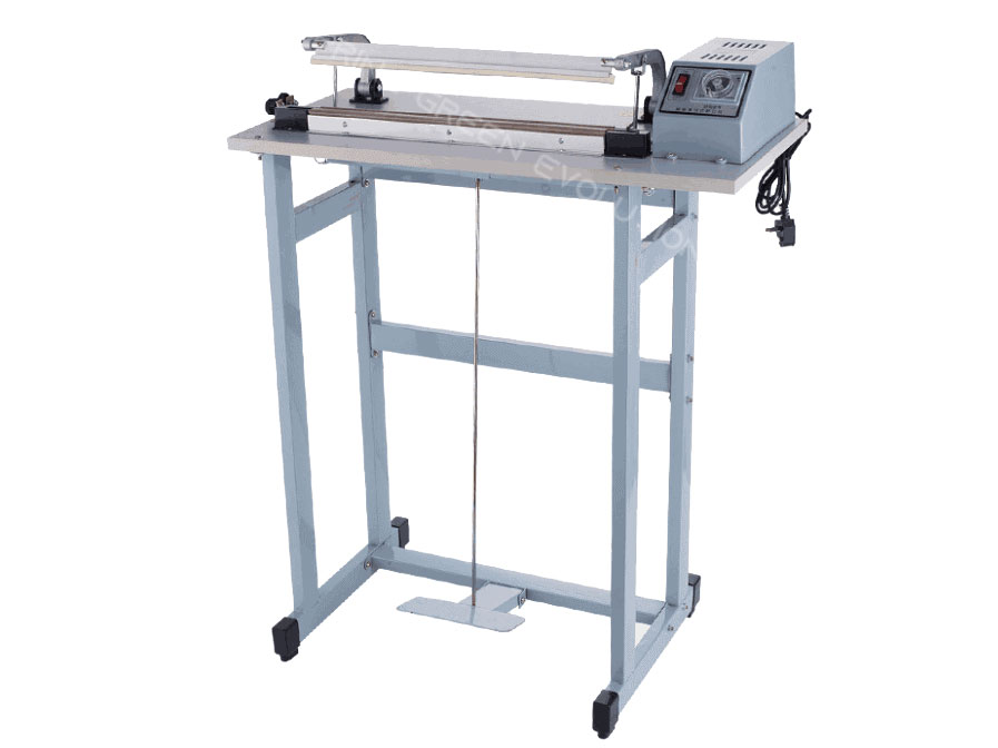Máy hàn miệng túi dập chân FS01-80 (độ rộng miệng túi 80cm)