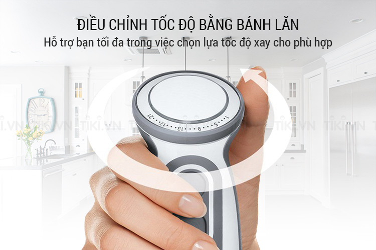 Bảng điều khiển bánh lăn độc đáo của máy xay sinh tố Braun