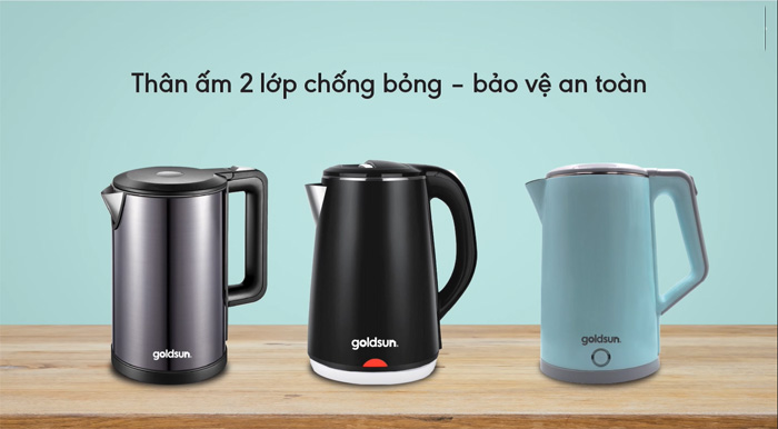 Công suất lớn giúp tối ưu thời gian đun nước