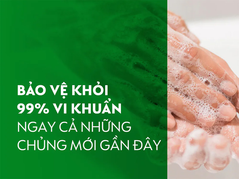 Diệt sạch 99% vi khuẩn gây hại