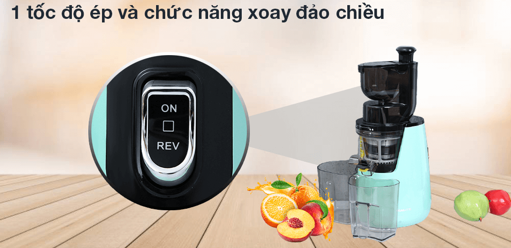 Máy ép chậm Kalite 598 có bảng điều khiển dễ dùng