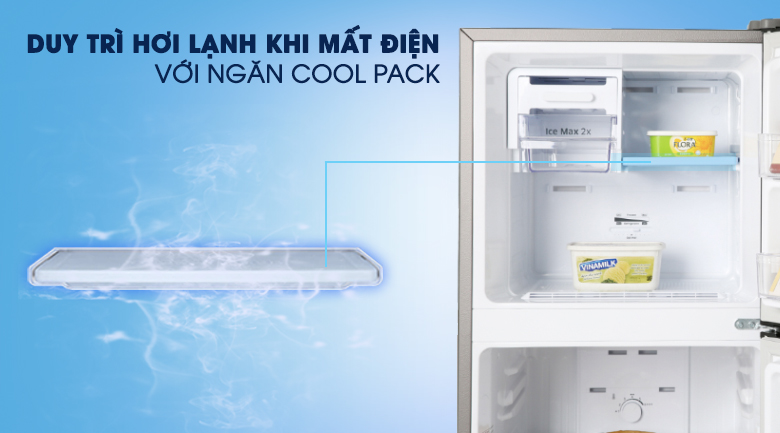 Tủ lạnh Samsung RT29K5532BU có tấm Mr Cool Pack giúp giữ nhiệt sau nhiều giờ 