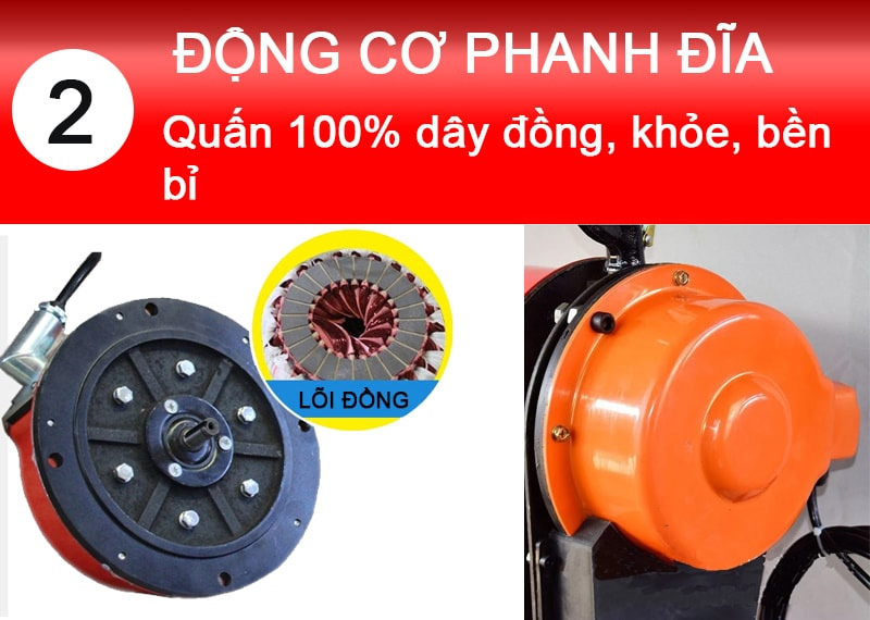 Động cơ bền và mạnh mẽ