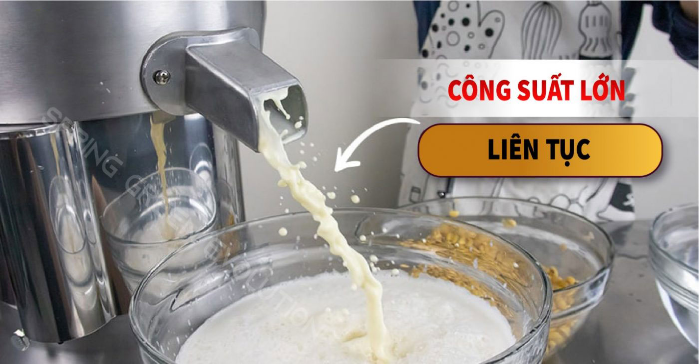 Máy làm sữa đậu nành công nghiệp