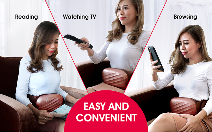 Máy sử dụng được trên nhiều vùng cơ thể khác nhau