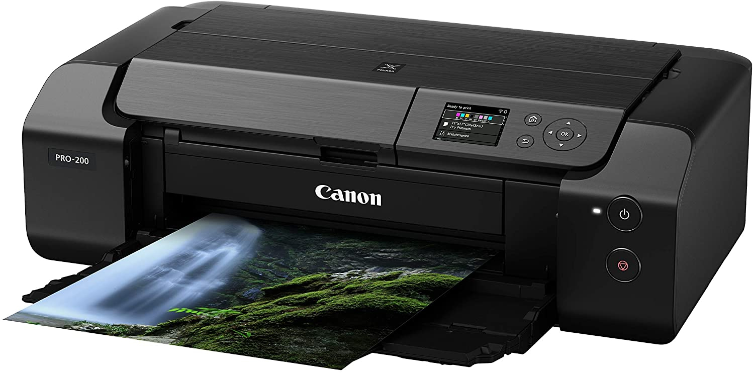 Canon Pixma Pro 200 trang bị 3 khay giấy tiện dụng