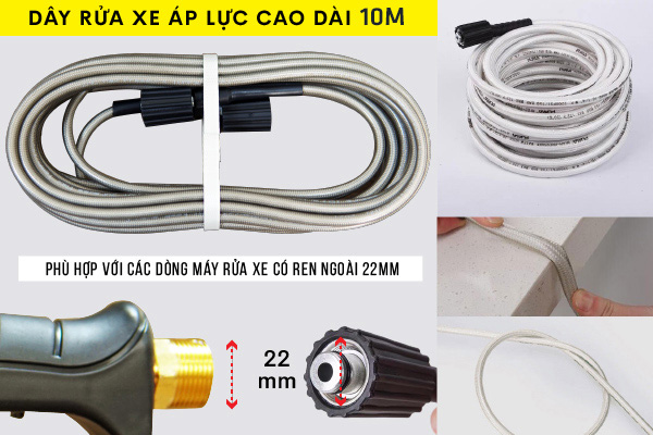 Máy rửa xe mô tơ cảm ứng từ Fujihaia PW96